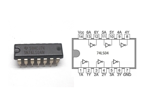 IC 7404 Kapsamlı Kılavuz - Hakikat Tablosu, Kullanımları, Artıları ve Eksileri, Uygulamalar, Pinouts