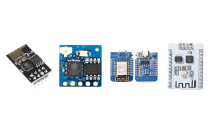 ESP-01, ESP-05, ESP-12 ve ESP-201 modülleri ve test panoları için yeni başlayanlar rehberi