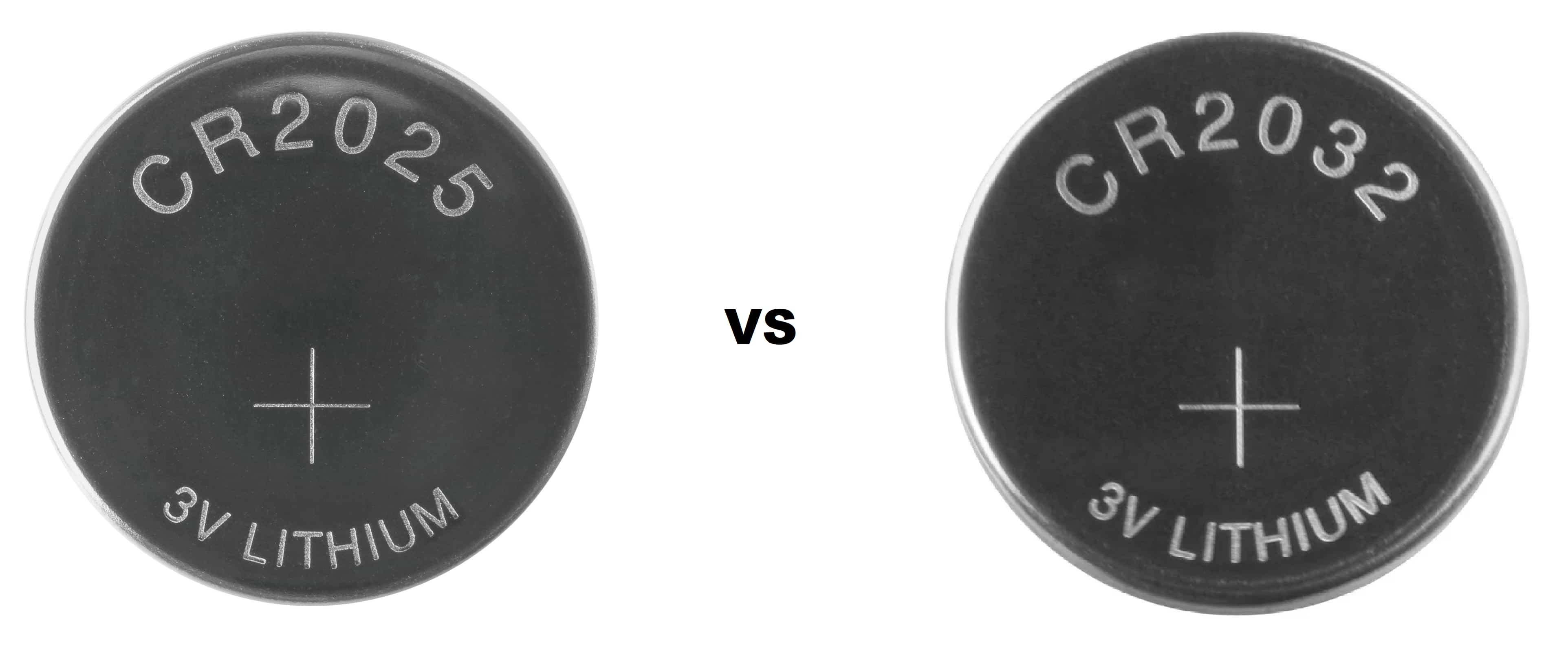 CR2025 vs. CR2032