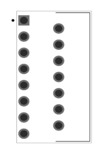 PCB Footprint - STMicroelectronics L298N