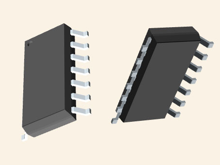 74HC132 CAD Model