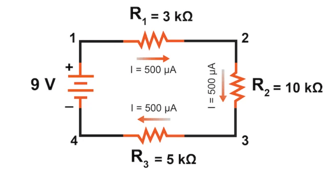 Calculating Circuit Current in Series Circuits